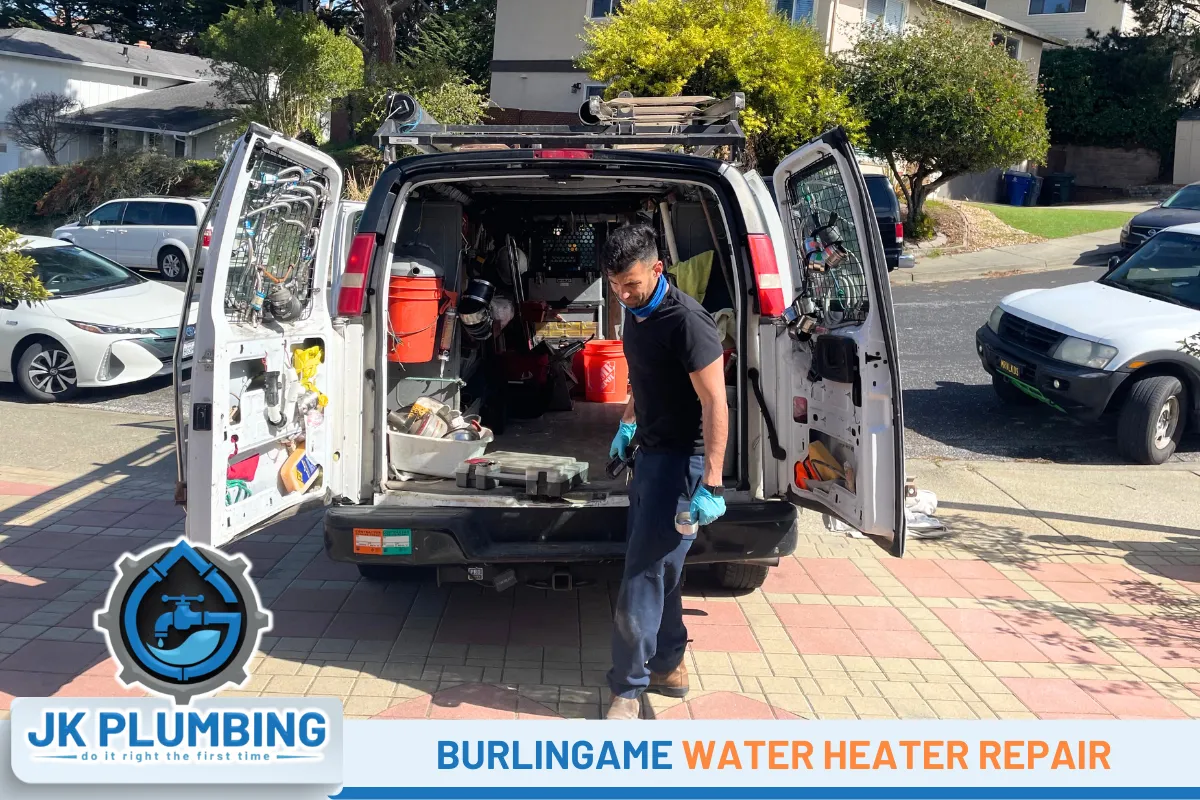 Burlingame Water Heater Repair - JK Plumbing