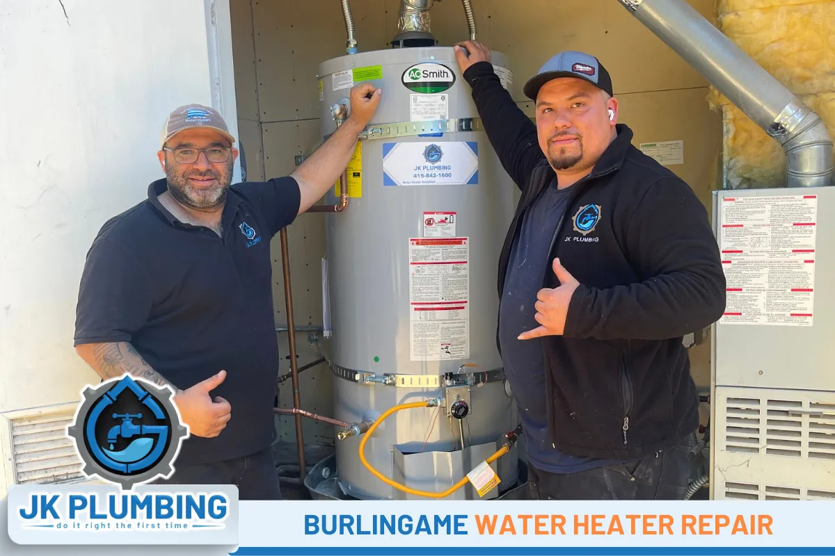 Burlingame Water Heater Repair