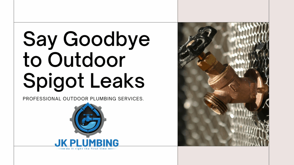 outdoor spigot leaks repalce today how do i