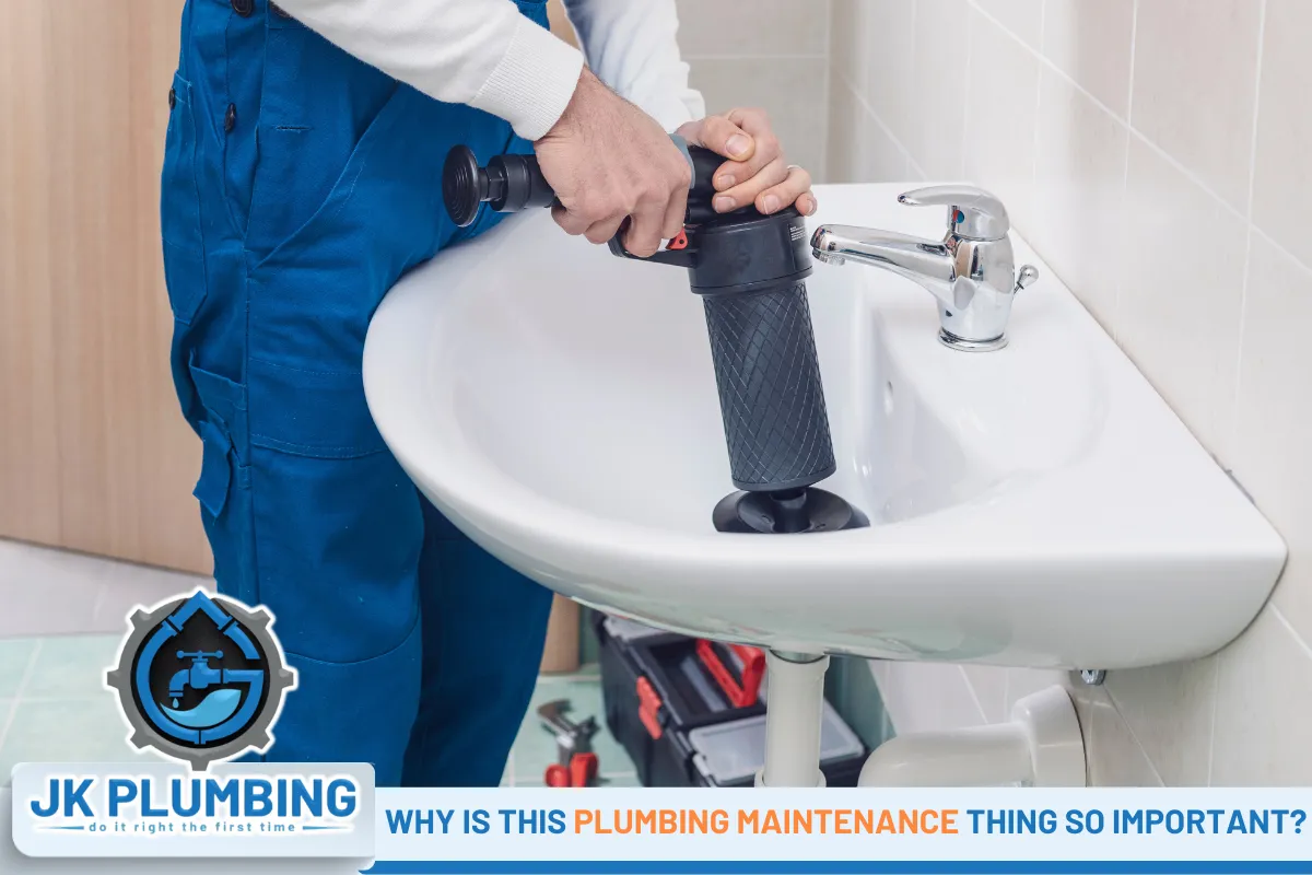 why is this plumbing maintenance thing so important