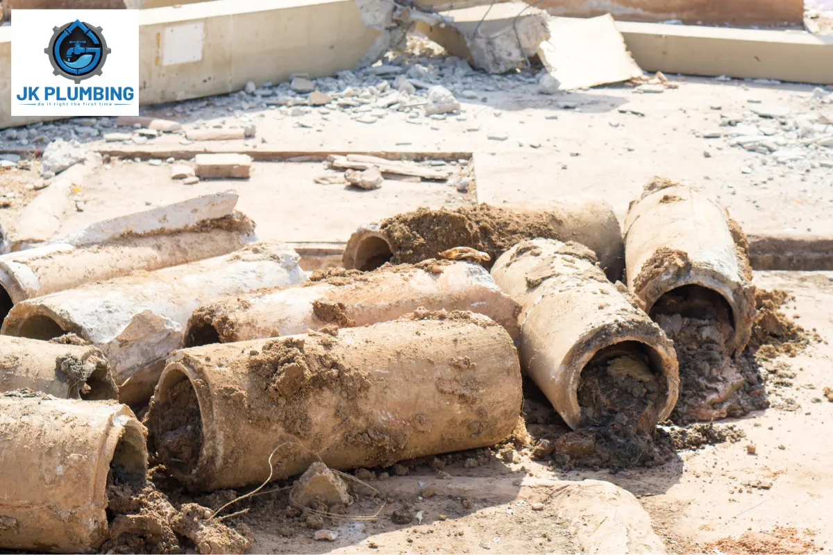 Collapsed or Offset Pipes