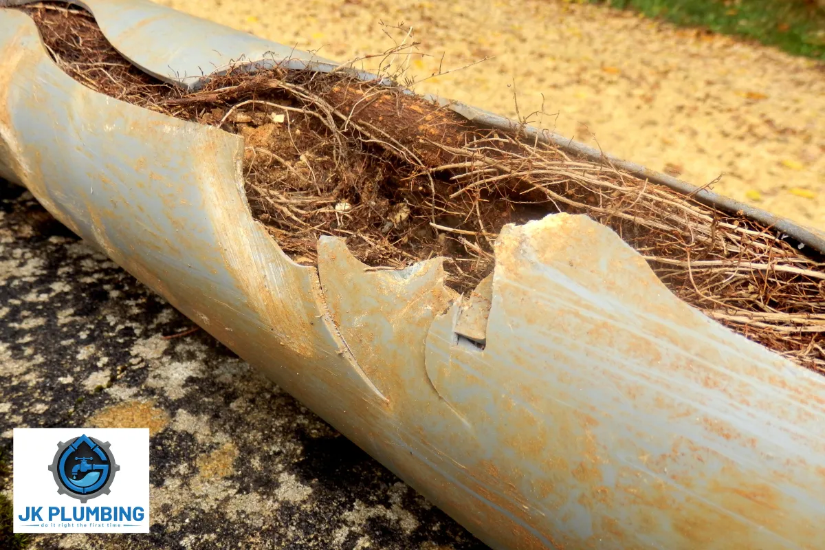 Is tree root damage to a sewer line covered by insurance