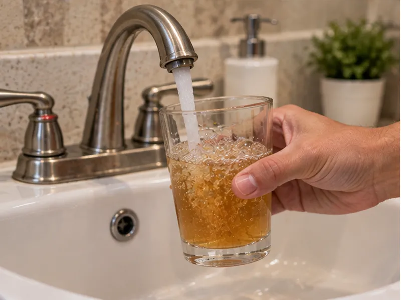 rust-colored-hot-water-warning