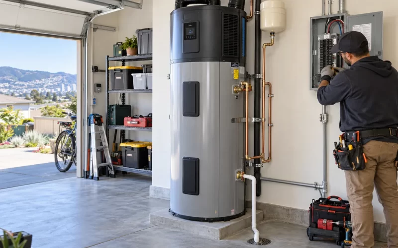 water heater installation
