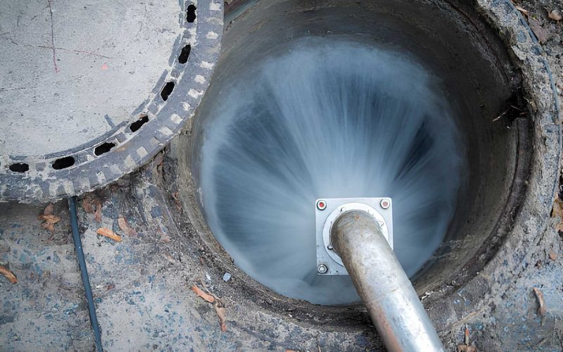 water jetting drain cleaning Peninsula CA